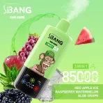 Bang-Leader-85000-85k-three-flavor-vape_Red-apple-ice-raspberry-watermelon-aloe-grape_mugovape