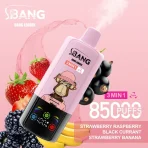 Bang-Leader-85000-85k-three-flavor-vape_Strawberry-raspberry-black-currant-strawberry-banana_mugovape
