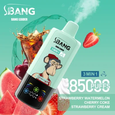 Bang-Leader-85000-85k-three-flavor-vape_Strawberry-watermelon-cherry-coke-strawberry-cream_mugovape
