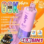 fizzy-max-60000-puff_Red-bull-and-Strawberry-dragon-fruit-and-Raspberry-lemon_mugovape