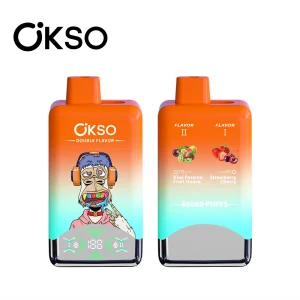 okso-double-flavor-60000-puffs-60k_Strawberry-Cherry-Kiwi-Passion-Fruit-Guava_24hvape-near-me