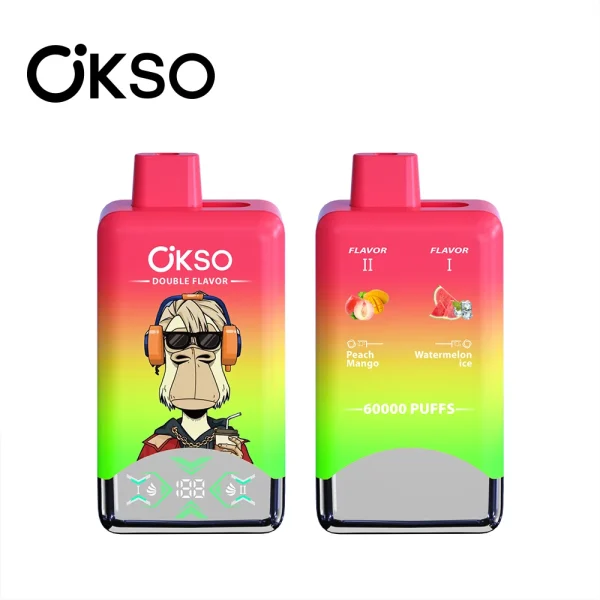 okso-double-flavor-60000-puffs-60k_Watermelon-Ice-Peach-Mango_24hvape-near-me