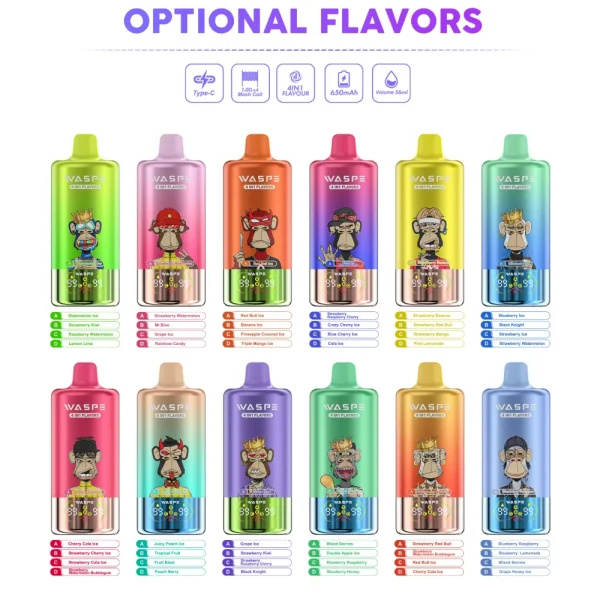 waspe-aiviou-100k-4-in-1_flavors_Mugovape